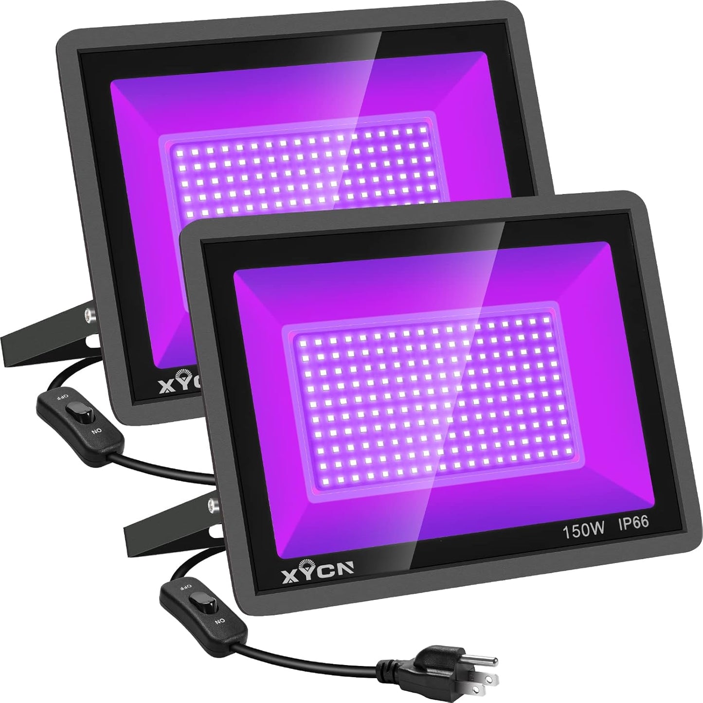Powerful 150W Black Light Flood Light for Parties and Events