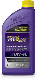 Royal Purple SAE 0W-40 High Performance Synthetic Motor Oil - Case