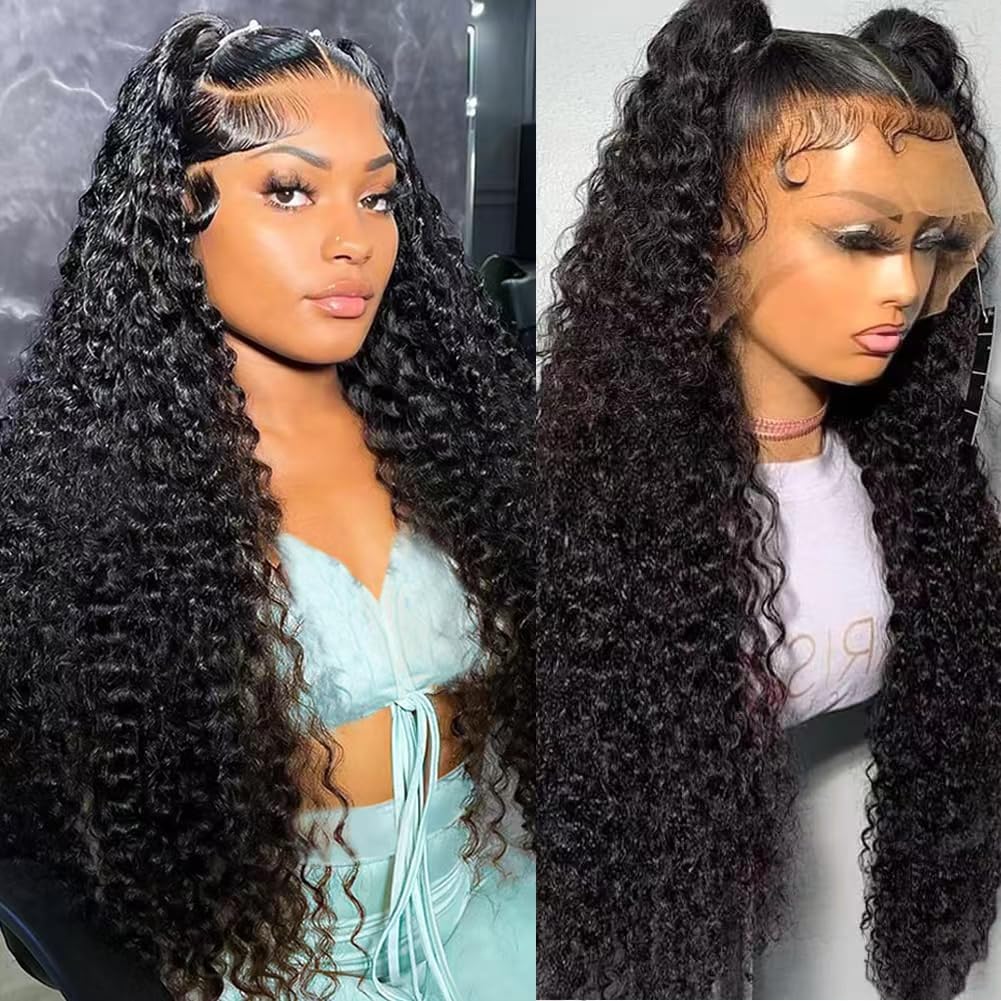 Water Wave 13x6 HD Lace Front Wigs for Women with Baby Hair