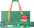 American Mahjong Game Set 166 Green Tiles - Durable Starter Set