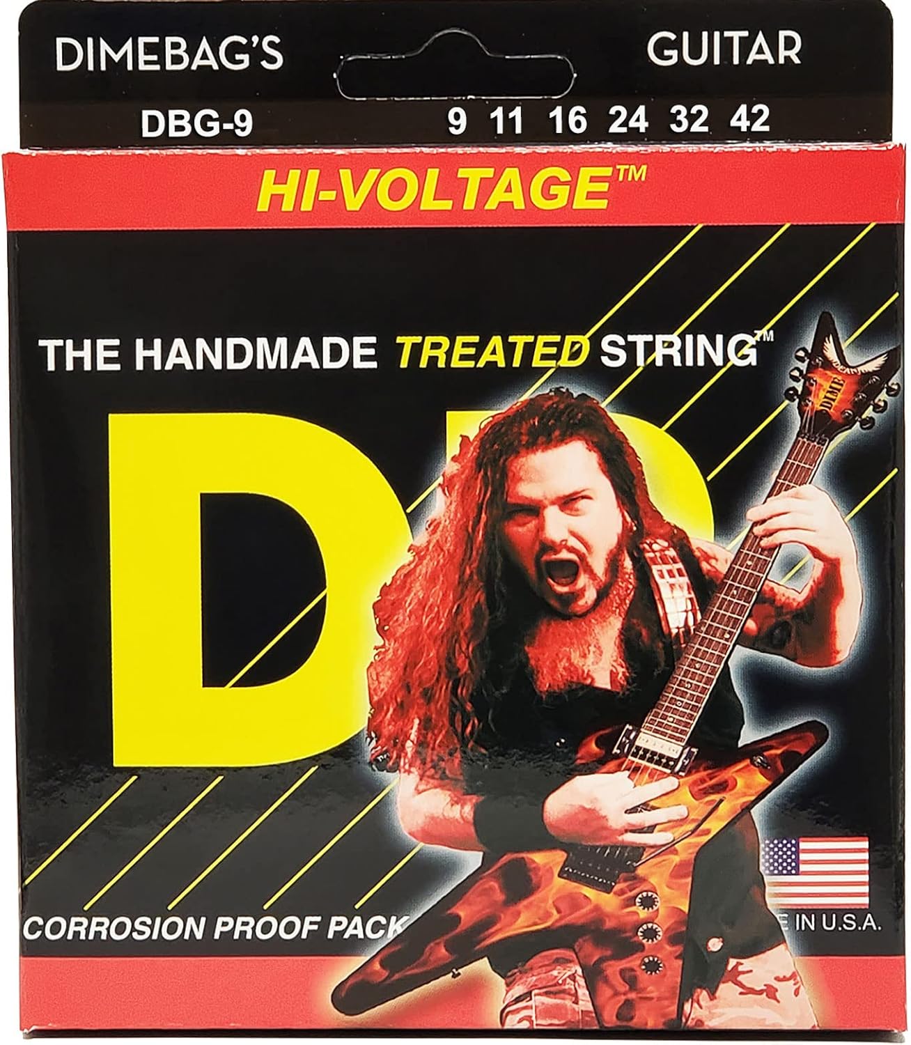 Dimebag Darrell Signature Electric Guitar Strings - Enhanced Tone