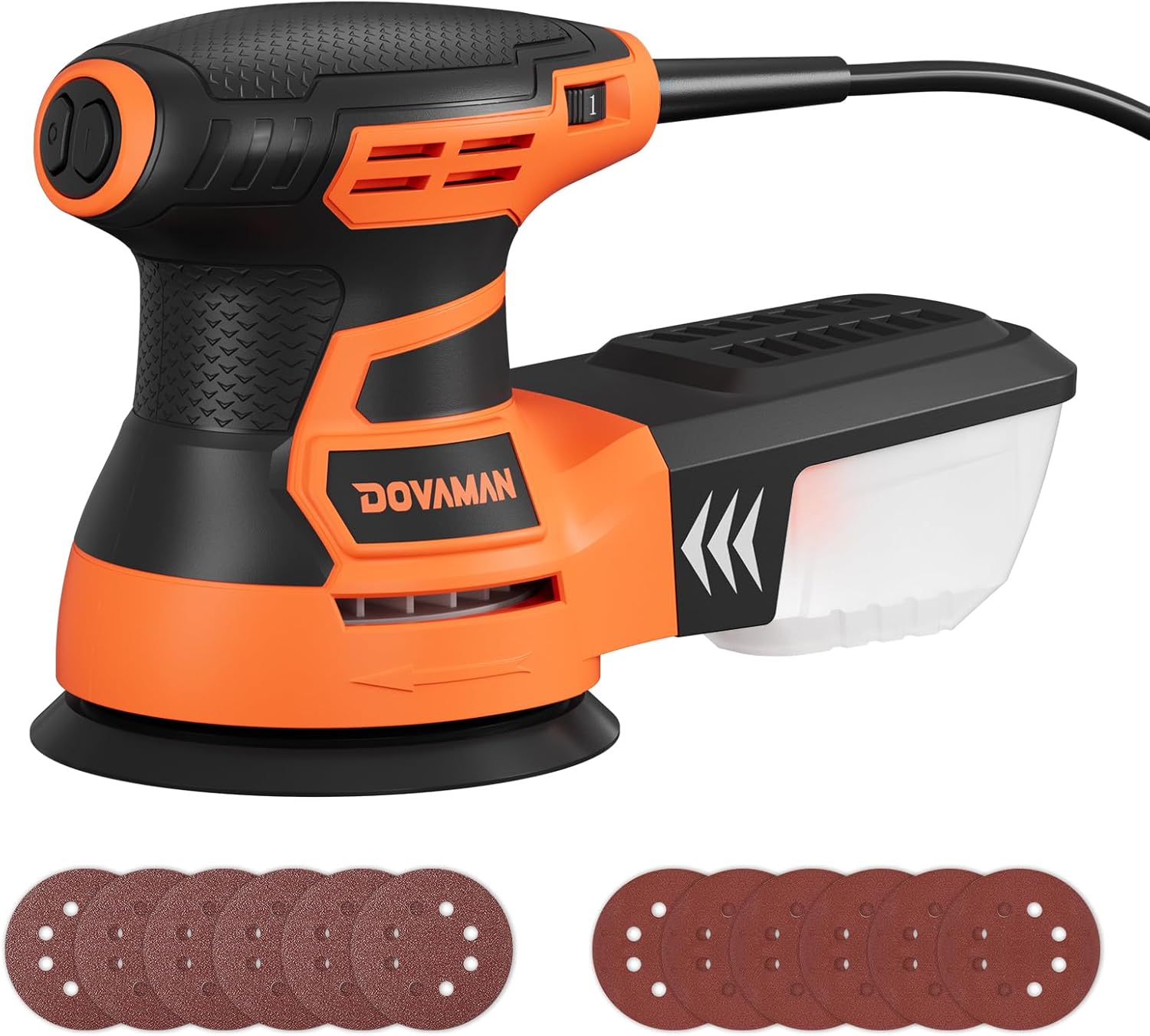 DOVAMAN ROS01A Random Orbit Sander with Powerful Performance