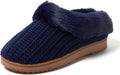 Dearfoams Hannah Chenille Knit Clog Slippers - Cloud-Like (Style GHPP)