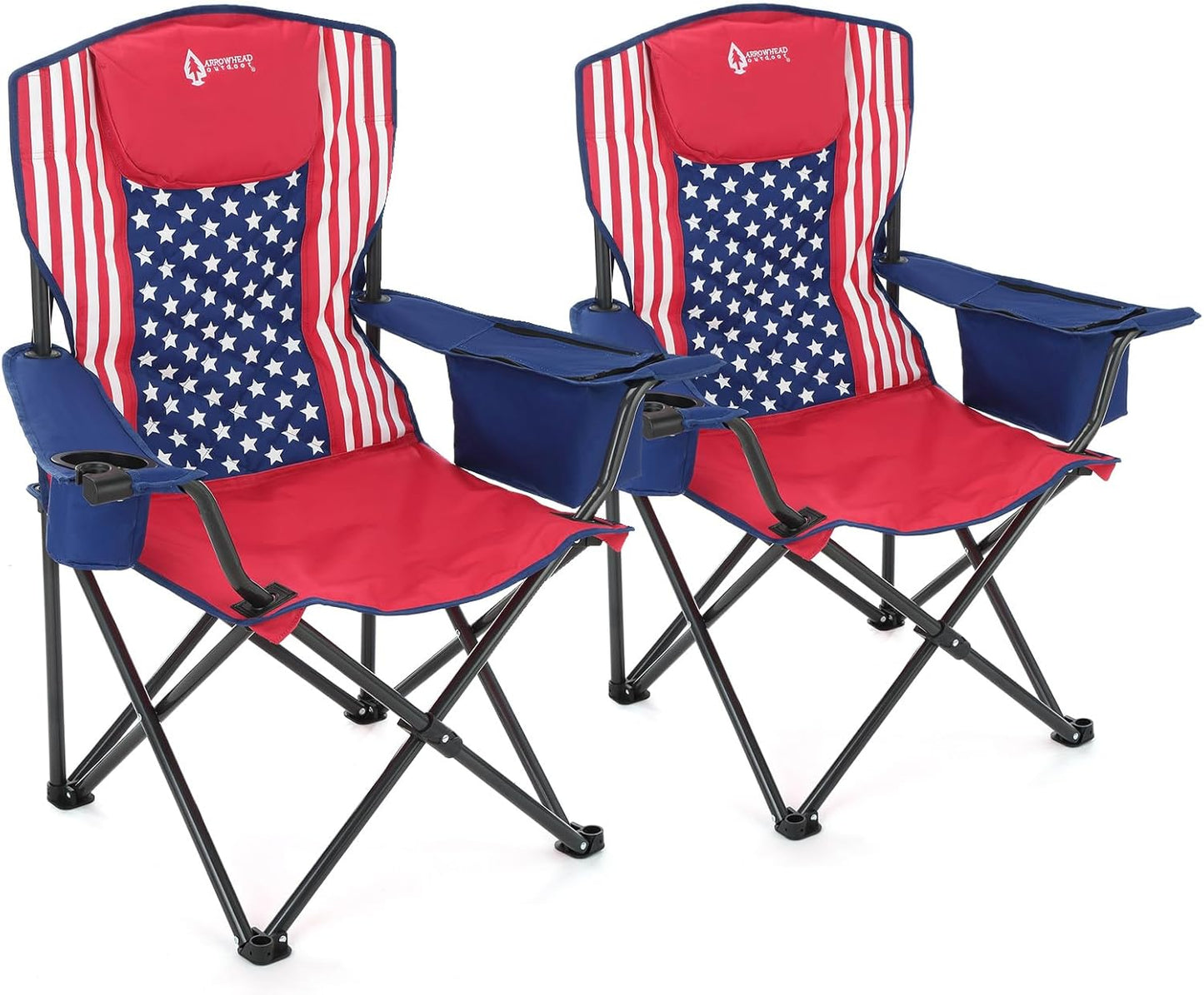 ARROWHEAD OUTDOOR Portable Deluxe Folding Camp Quad Chair Review