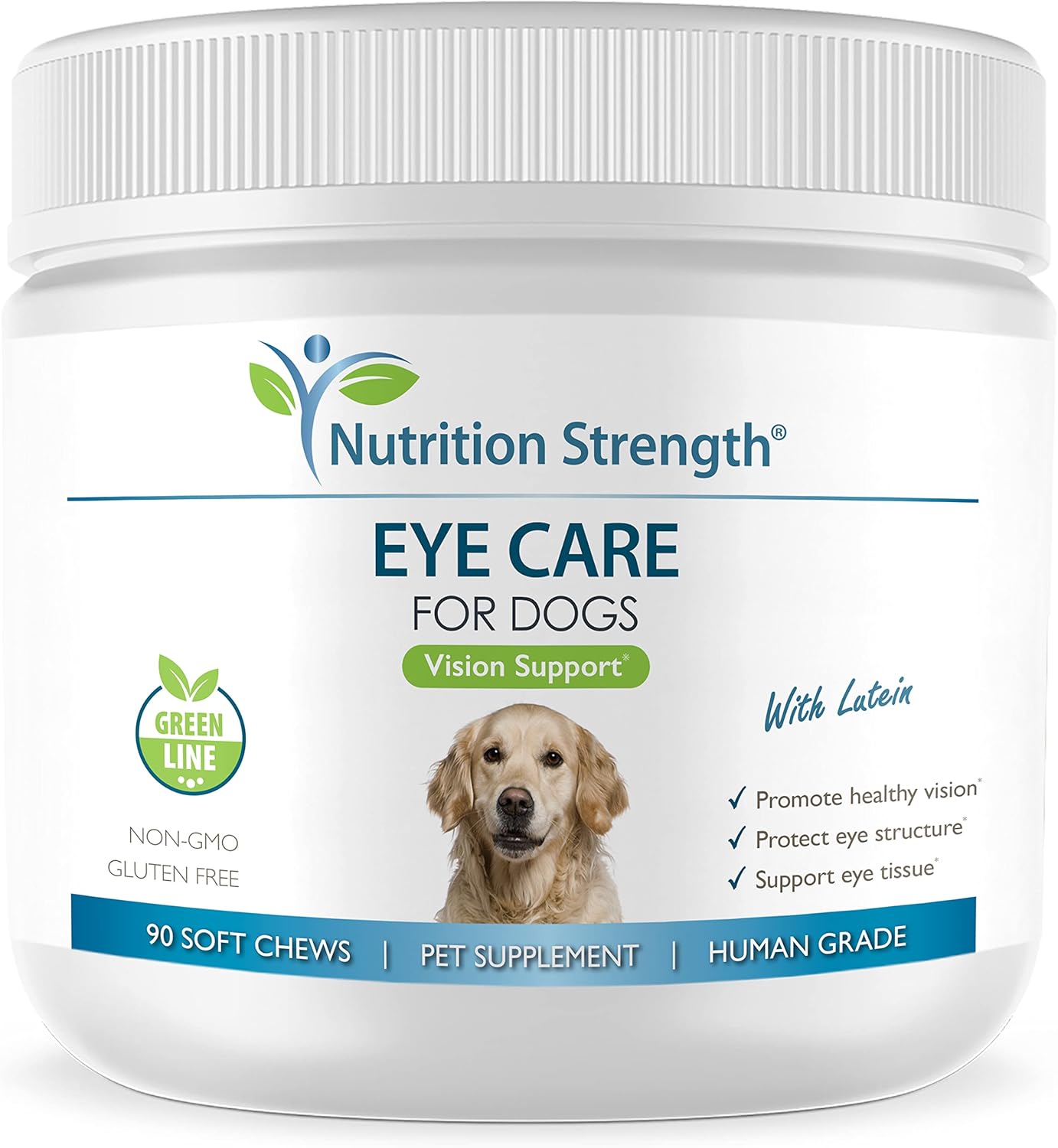 Eye Care for Dogs Daily Vision Supplement with Lutein and More