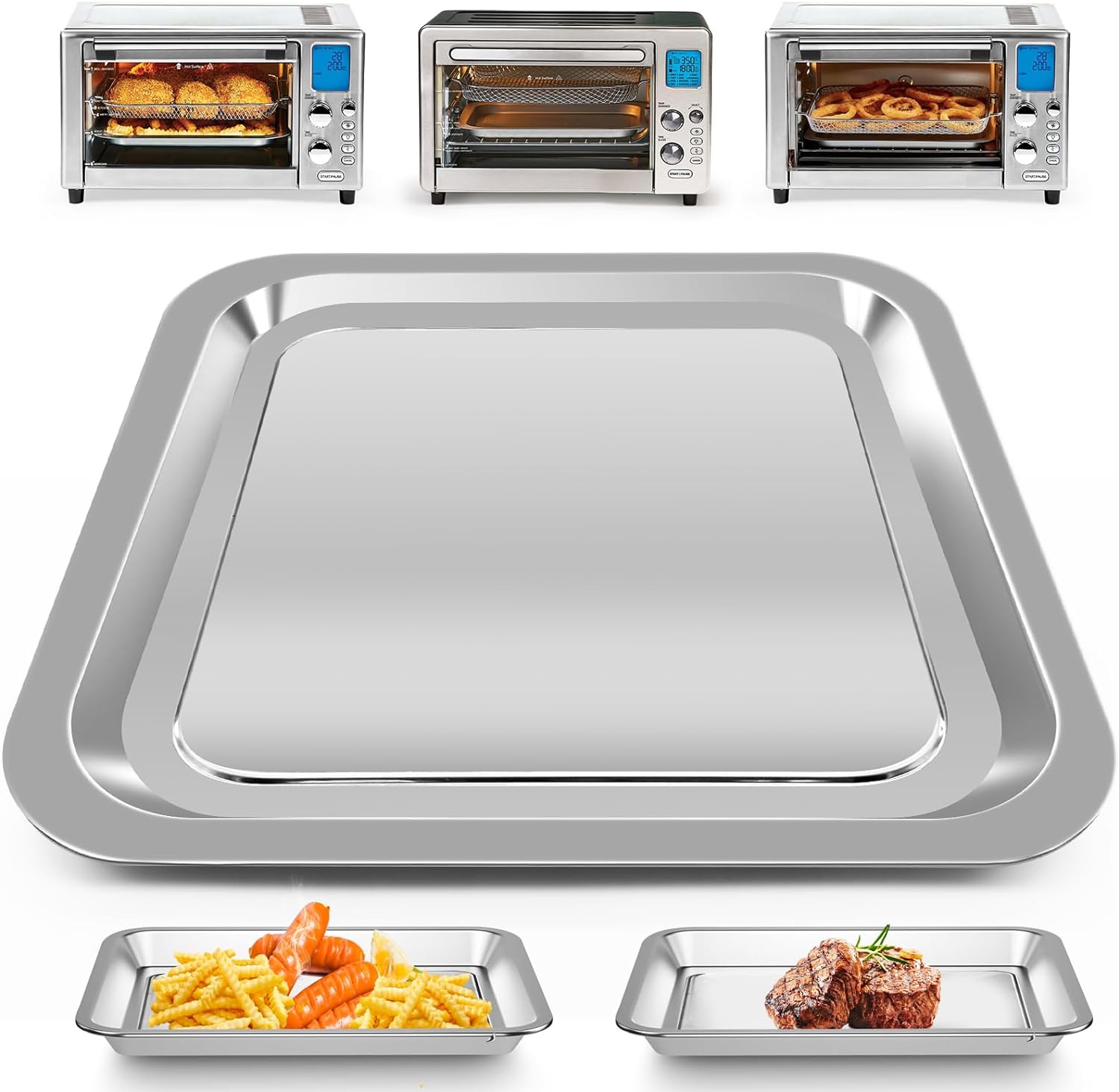 Stainless Steel Grill Pan for Emeril 360 Air Fryer