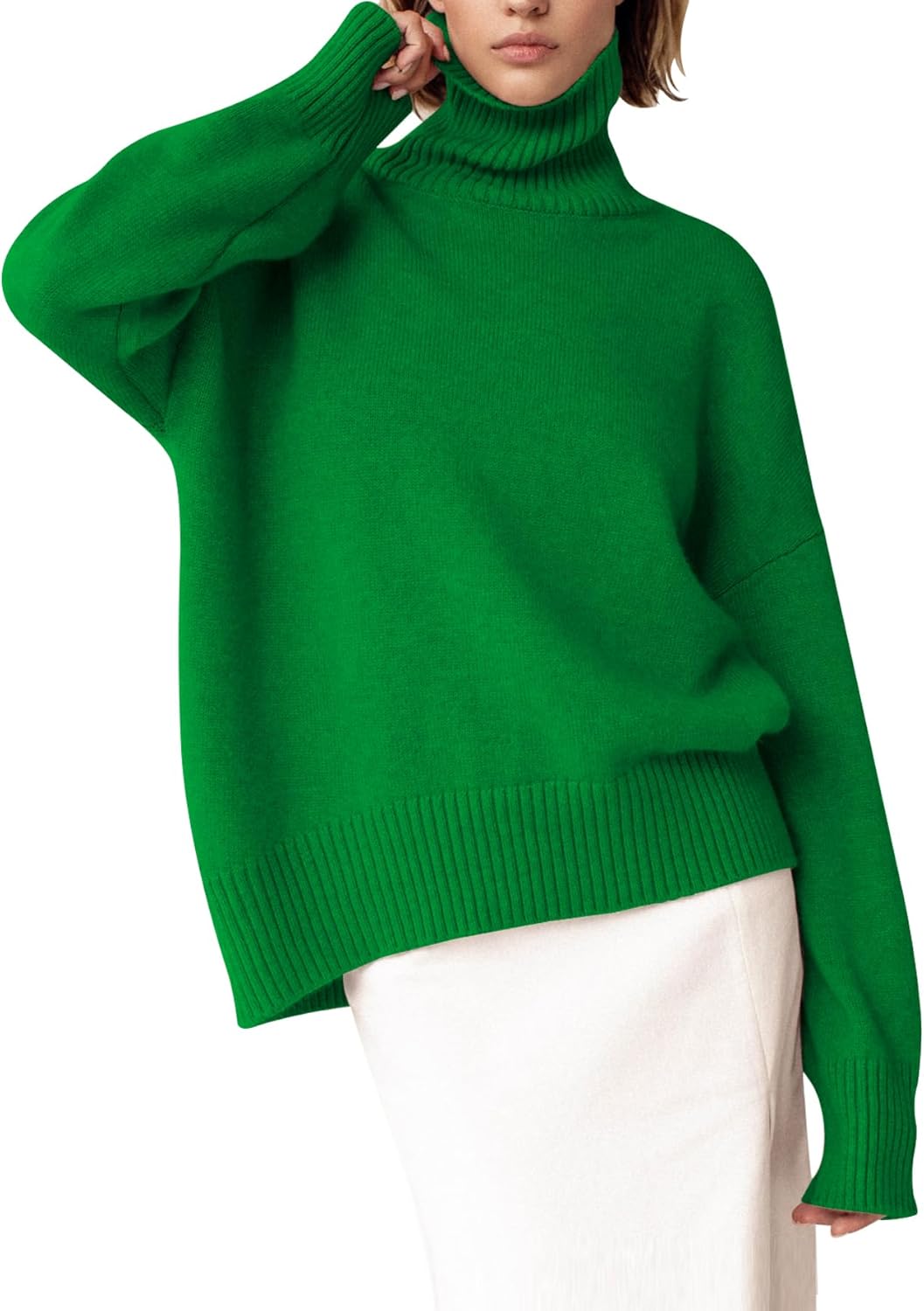 YKR Women's Turtleneck Sweater for Trendy Fall Winter Style