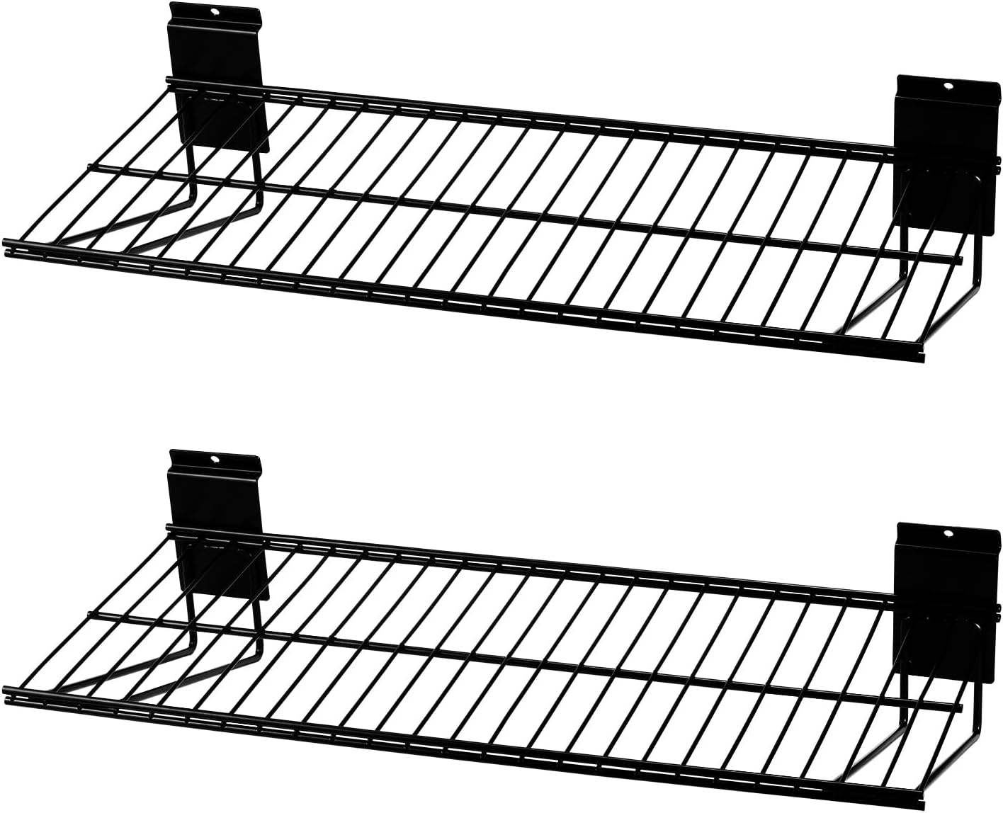 Heavy Duty Slatwall Shelves for Efficient Garage Storage Solutions