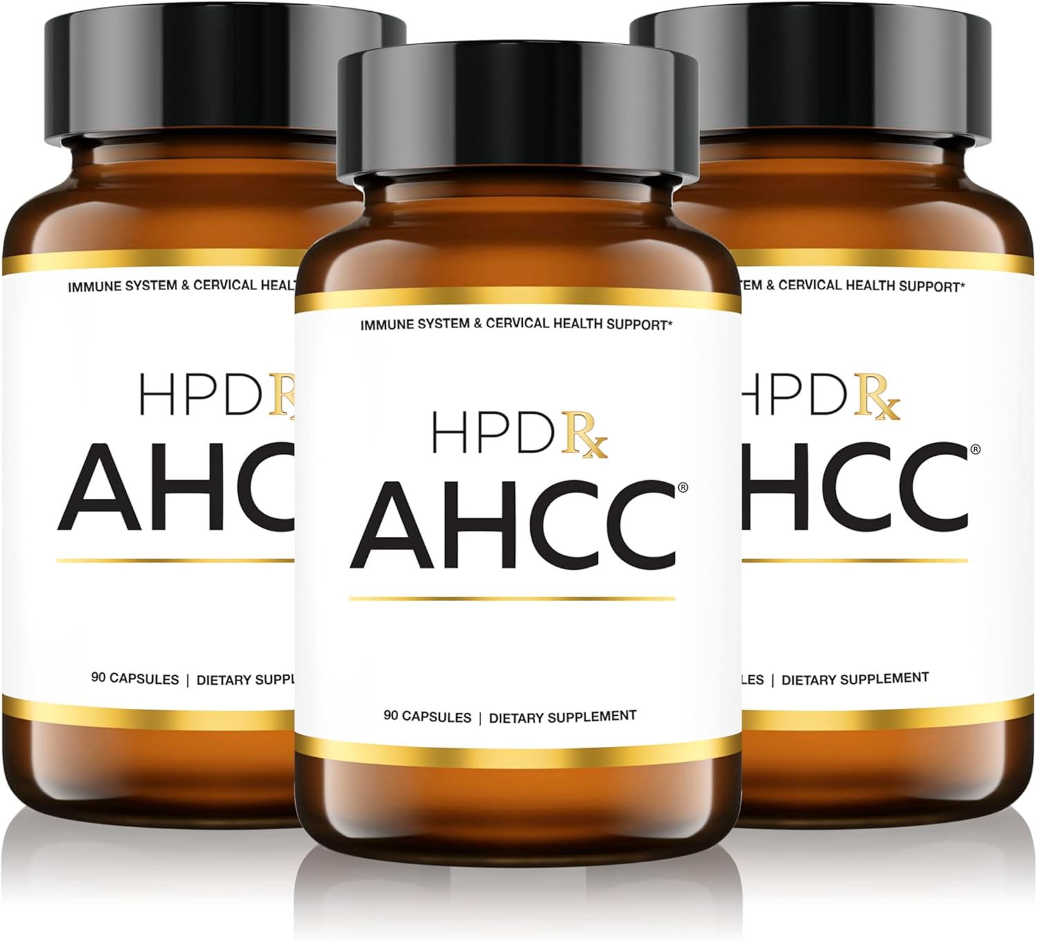 Premium AHCC & Shiitake Mushroom Supplement for Immune Support