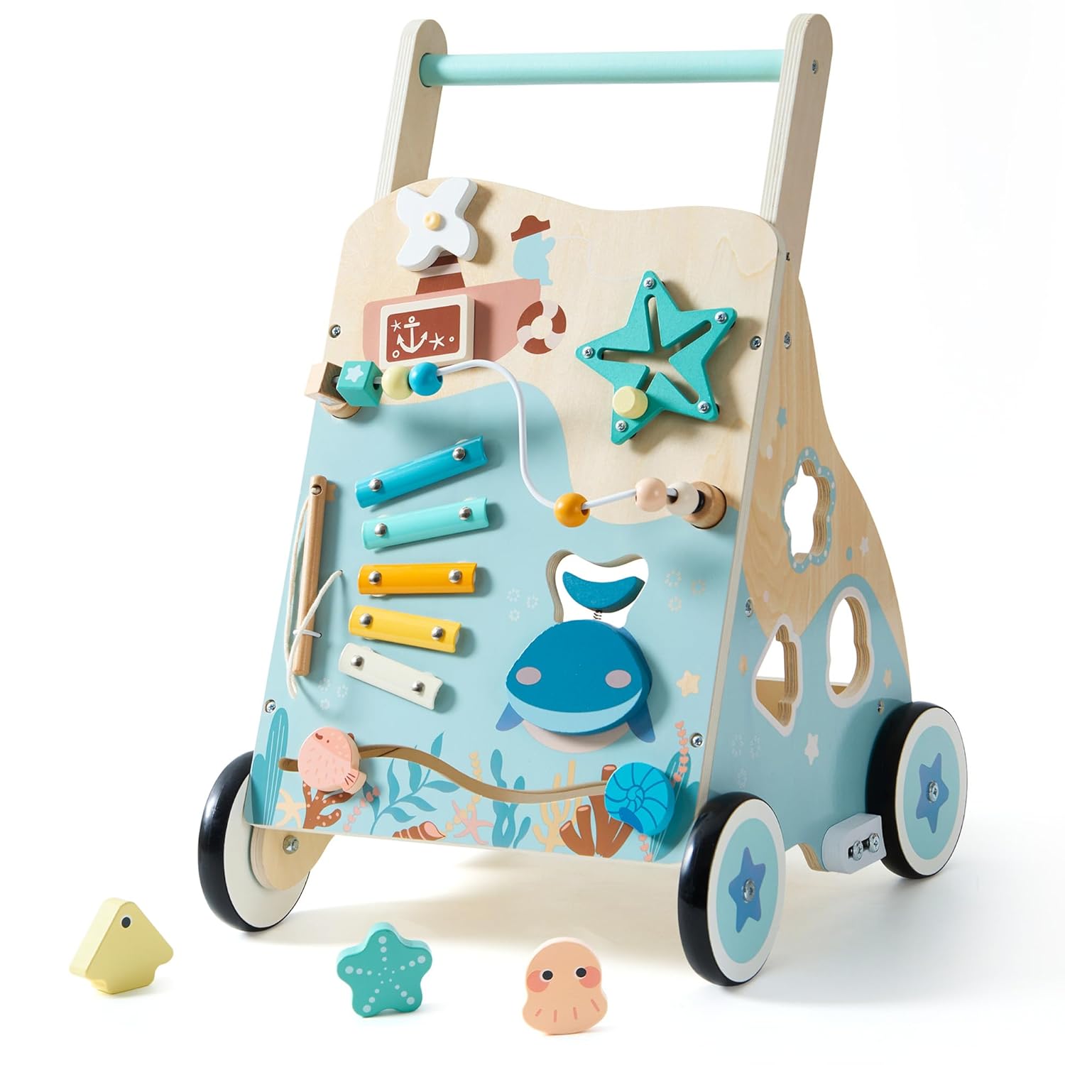 Ocean-Themed Baby Push Walker by ROBOTIME