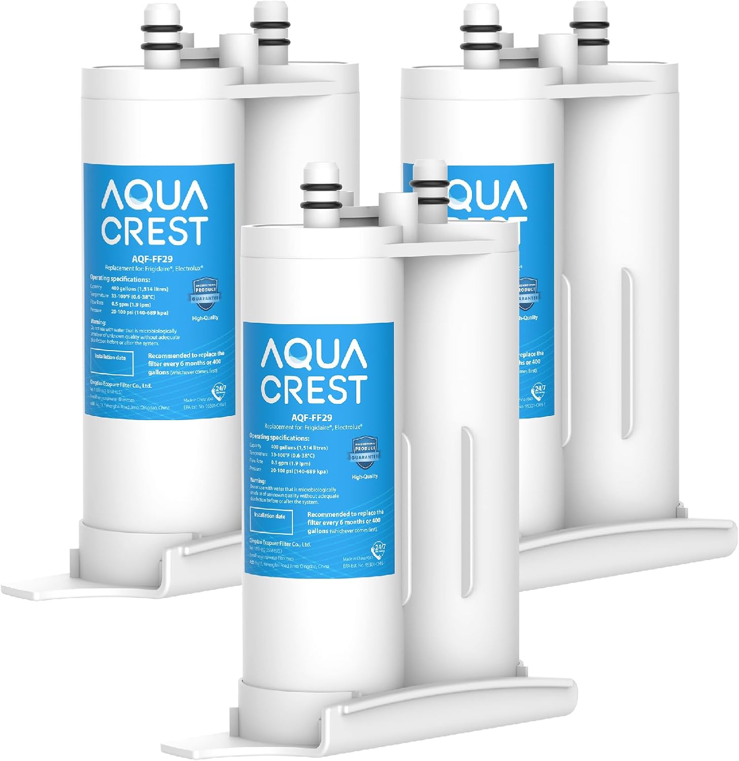 AQUA CREST Replacement Water Filter for Frigidaire & Electrolux