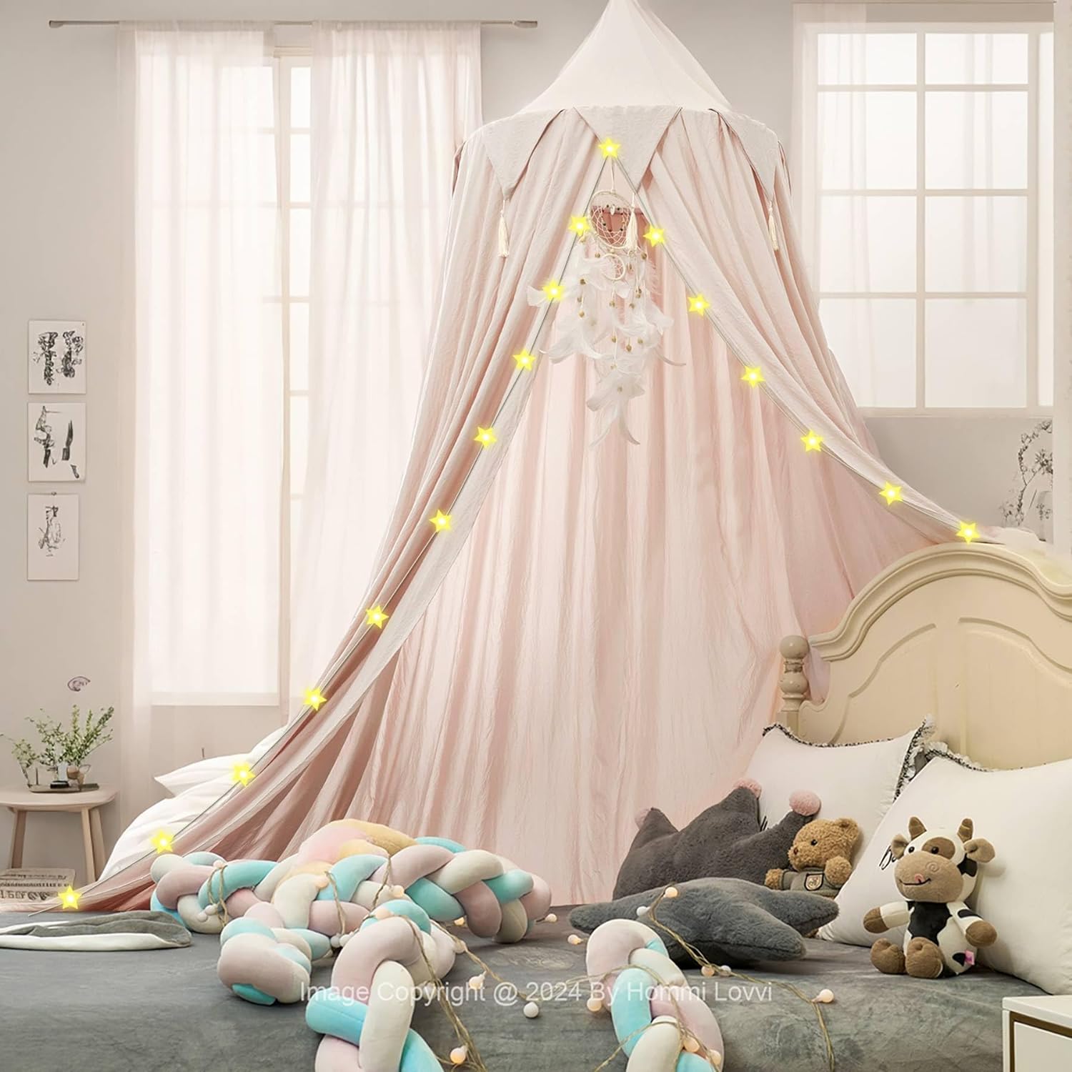 Dreamy Princess Canopy - Kids Room Decor