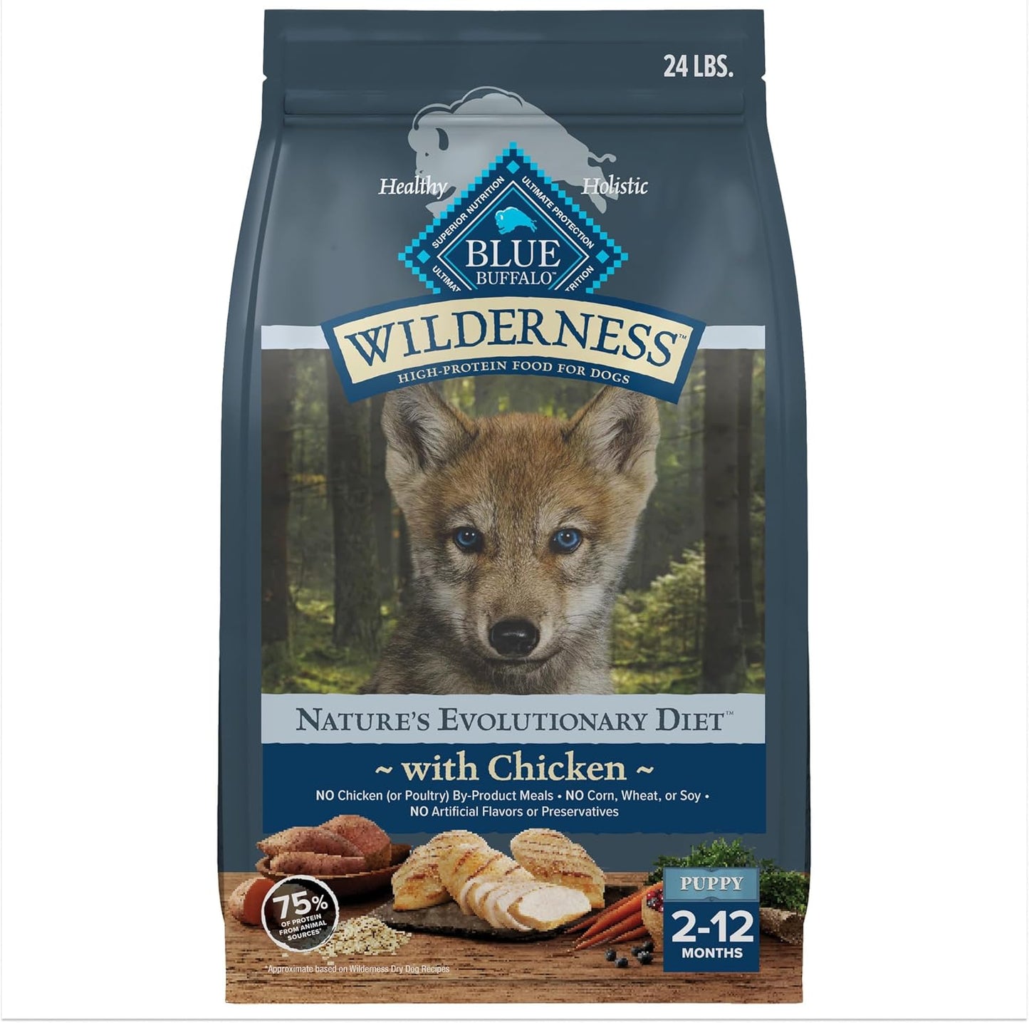 Blue Buffalo Wilderness High-Protein Puppy Food Review