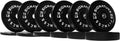Olympic Bumper Plates Set with Barbell - Durable 2in Weight Kit