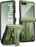 TONGATE for Samsung Galaxy Z Flip 7 FE Case with Kickstand & Belt-Clip