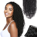 SIYUSI Kinky Curly Clip In Extensions 20 in - Luxurious Thickness