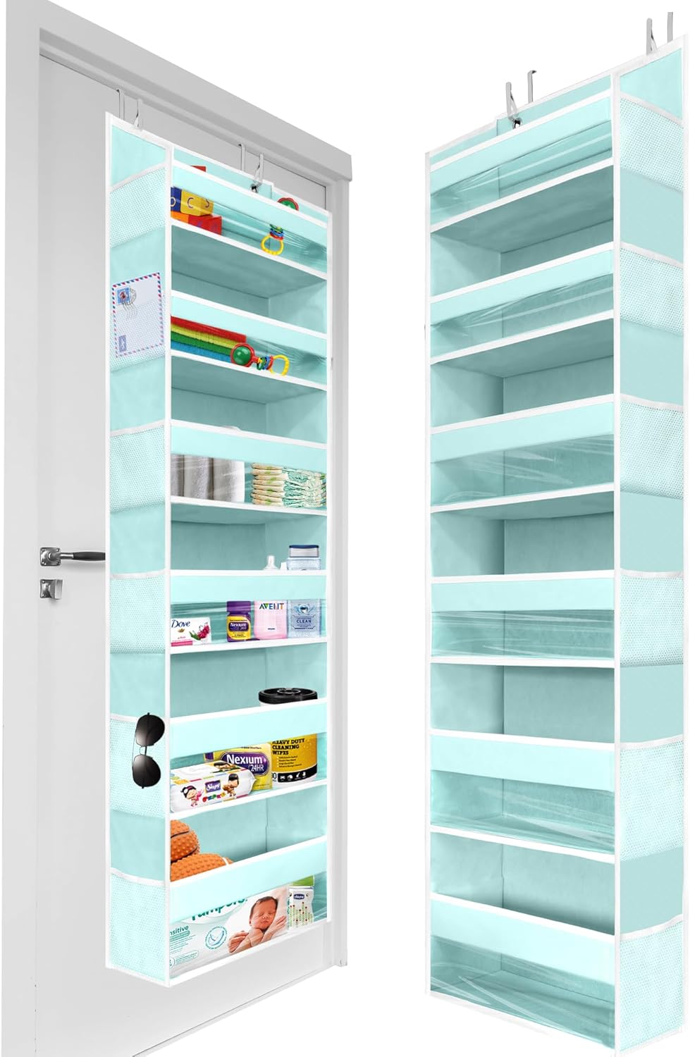 HOMELUX THEORY Heavy Duty Over the Door Organizer for Storage