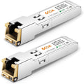 10GBase-T SFP+ Transceiver 2Pack - 10G SFP+ to RJ45 Copper Modules