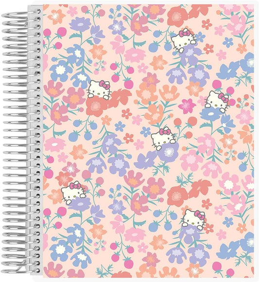 Erin Condren Hello Kitty Productivity Notebook - 160 Pages, Stickers Included!