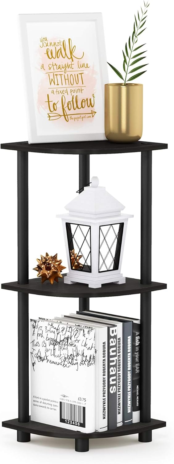 Furinno Corner Display Rack - Space-Saving Solution