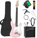 Soulmate 39 Electric Guitar Kit: HSS Pickups, 15W Amp, Accessories!