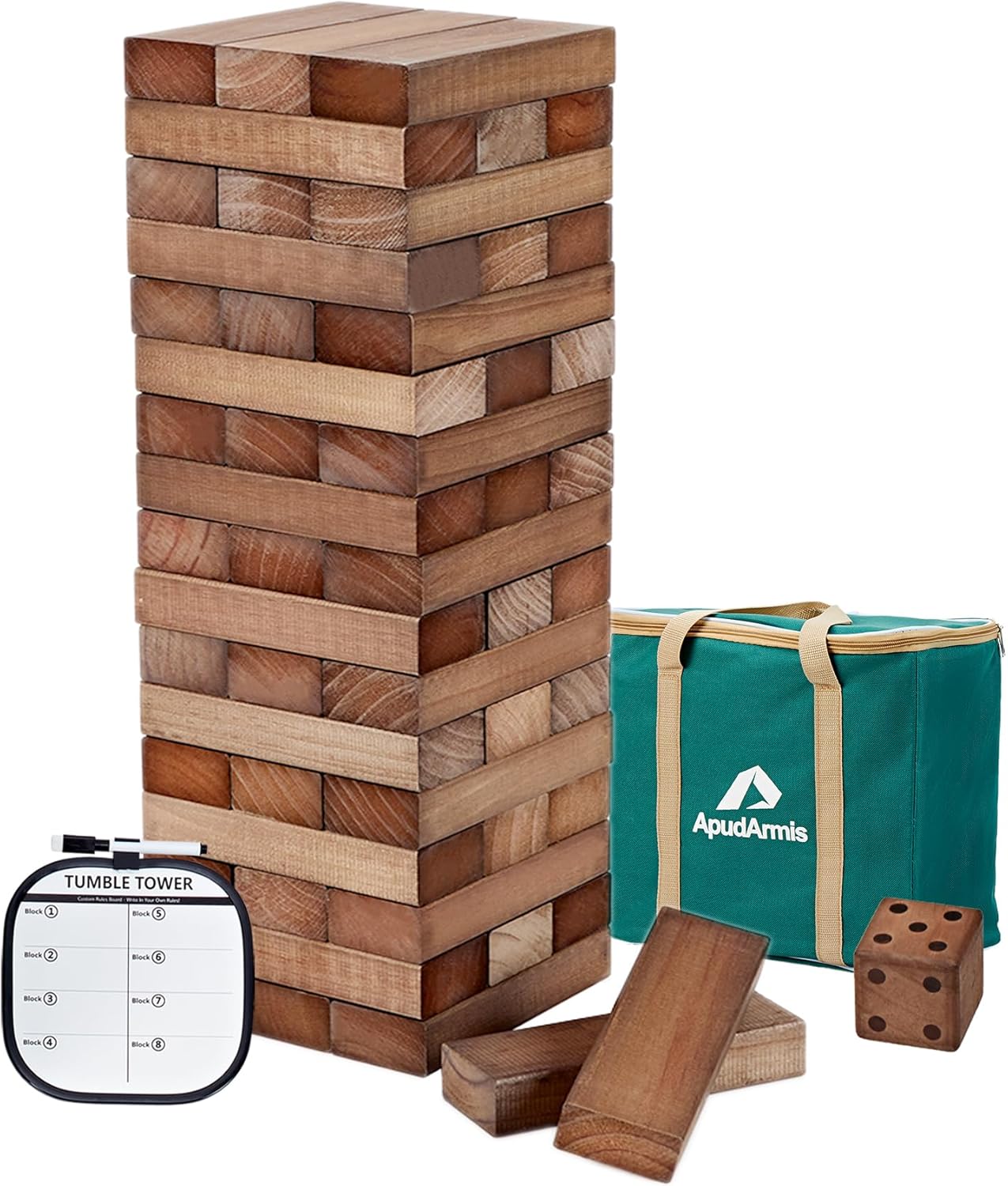 Giant Tumble Tower Stacking Game - Fun for All Ages