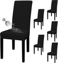 Waterproof Dining Room Chair Cover Set of 6 for Protection