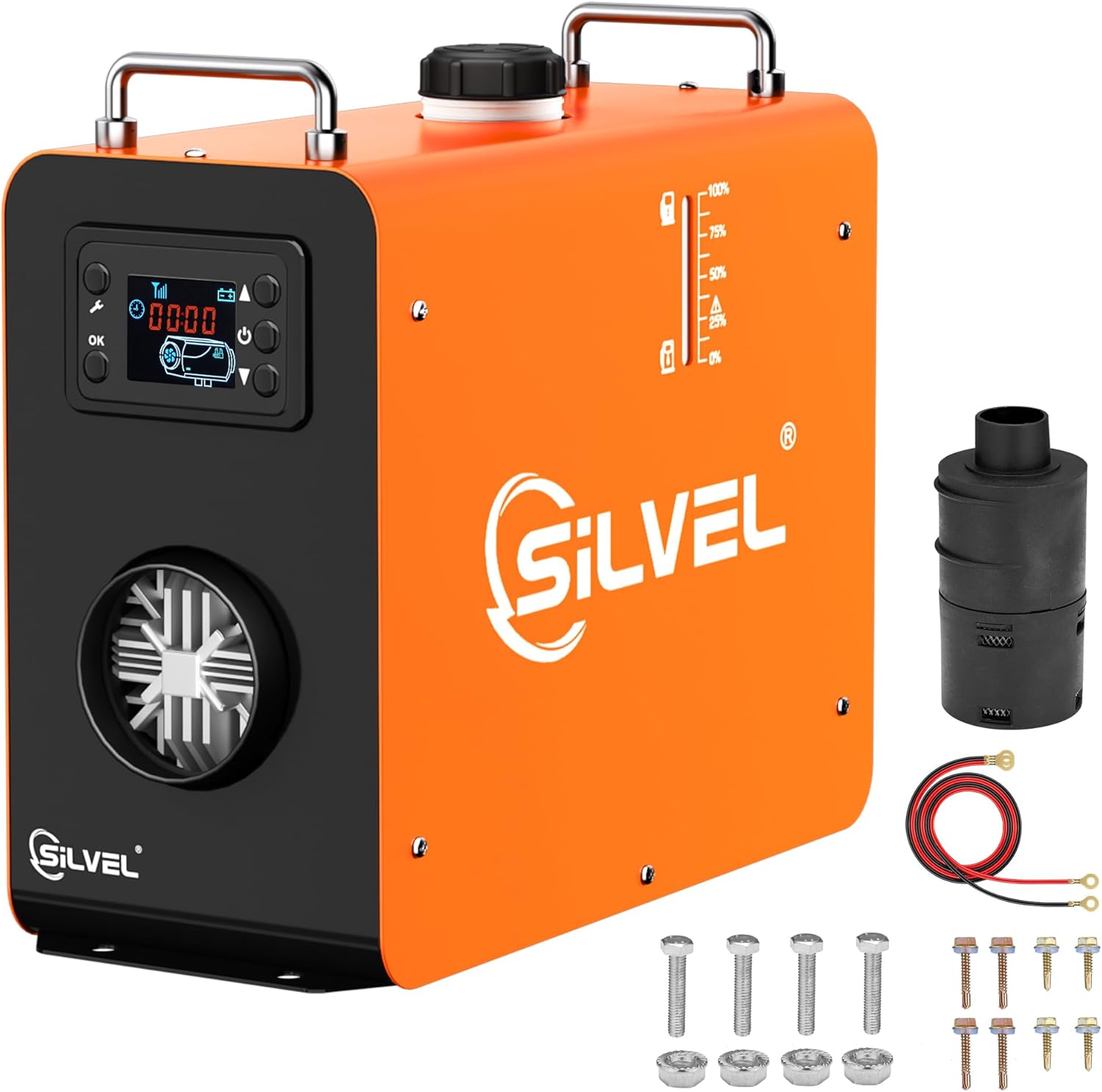 8KW 12V Diesel Heater for RV, Truck, Boat - SILVEL