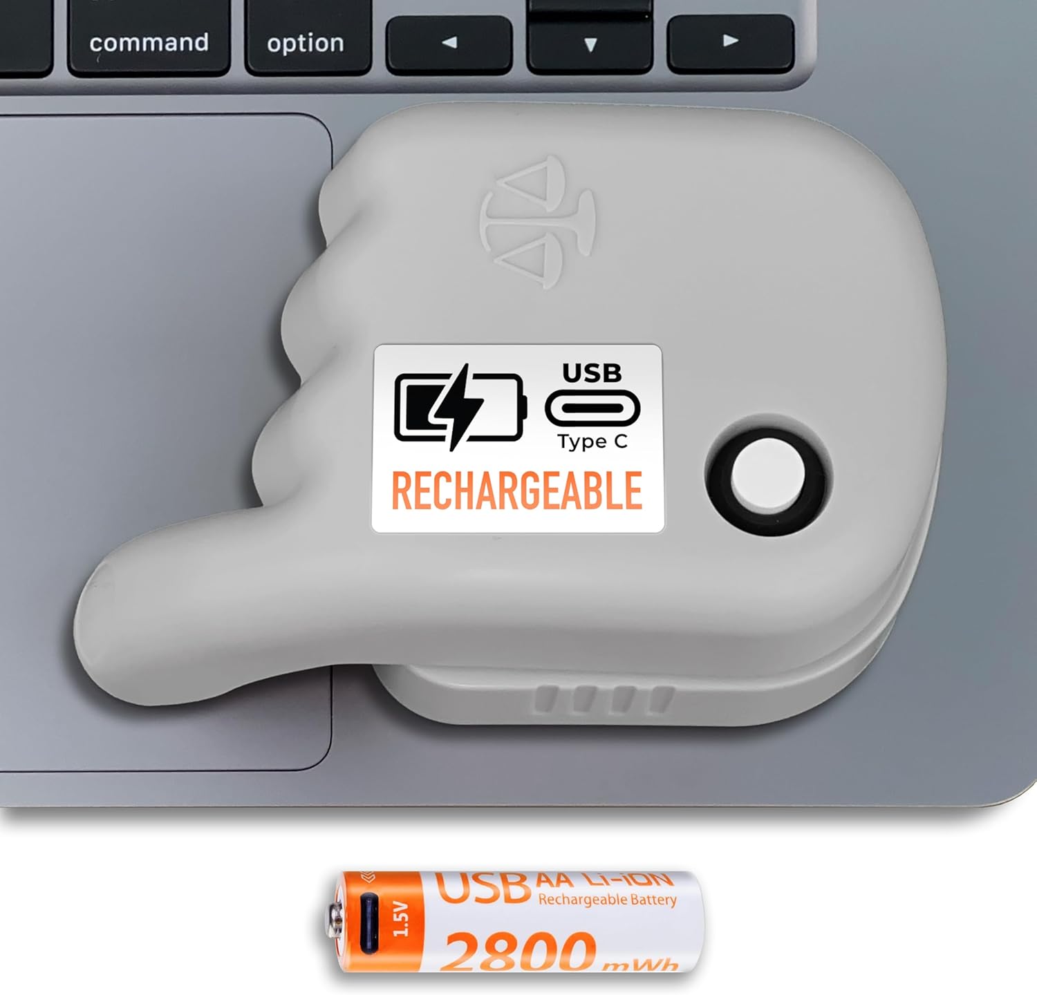 Rechargeable Mouse Jiggler for Active Touchpad