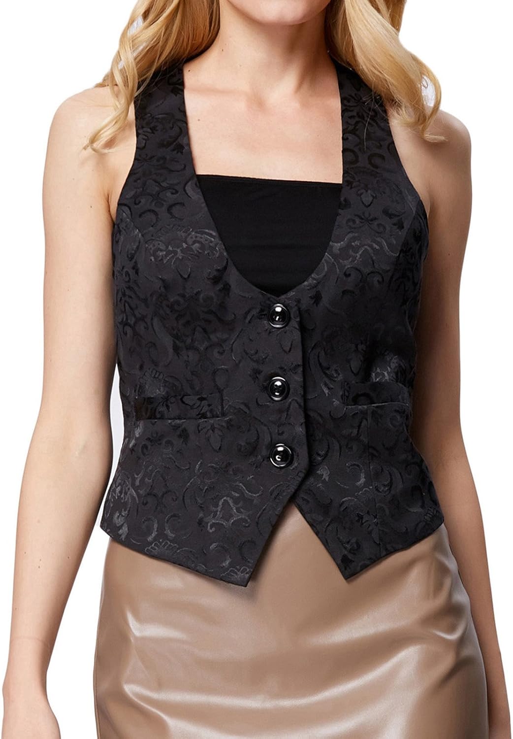 Trendy Academia Steampunk Waistcoat Vest for Women 2025