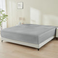 GOKOTTA Fitted Sheet Only 16 in Pocket Bamboo Rayon Fitted Sheet