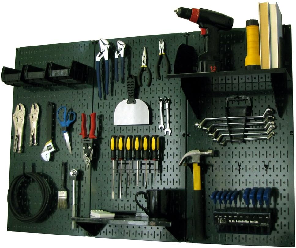 Wall Control Metal Pegboard Organizer for Efficient Tool Storage