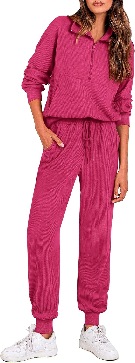 PRETTYGARDEN Women's Fall 2 Piece Lounge Sets for Comfort
