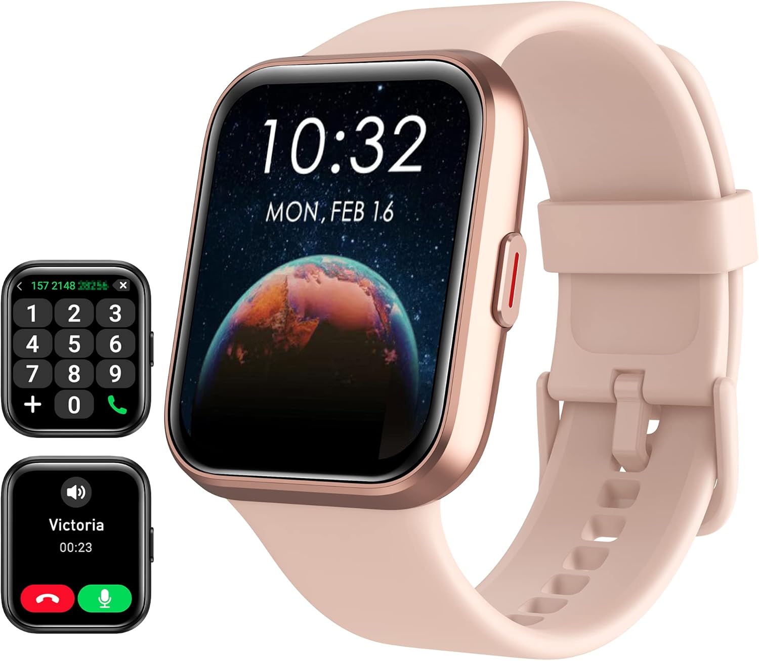 Alexa Smart Watch for Women - Fitness & Health Tracker by Tensky