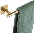 KOKOSIRI Bathroom Towel Bar 32ft Brushed Gold - Rustproof Modern Rail