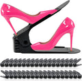 Shoe Slots Organizer 36 Pack - 50% Space Saving Shoe Stackers