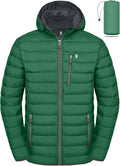 Little Donkey Andy Packable Men's Puffer Jacket - Lightweight Warm