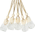 Car Air Freshener Refillable Glass Diffuser 5PCS - Hanging Pendant