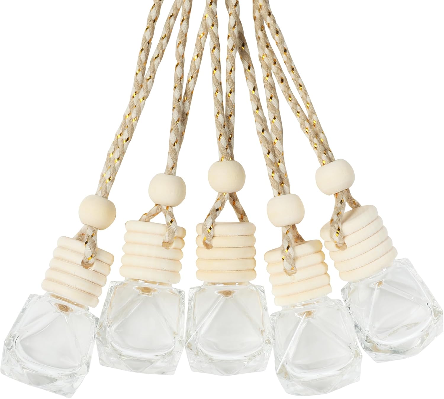 Reswish Car Air Freshener Set - Clear Glass Diffuser