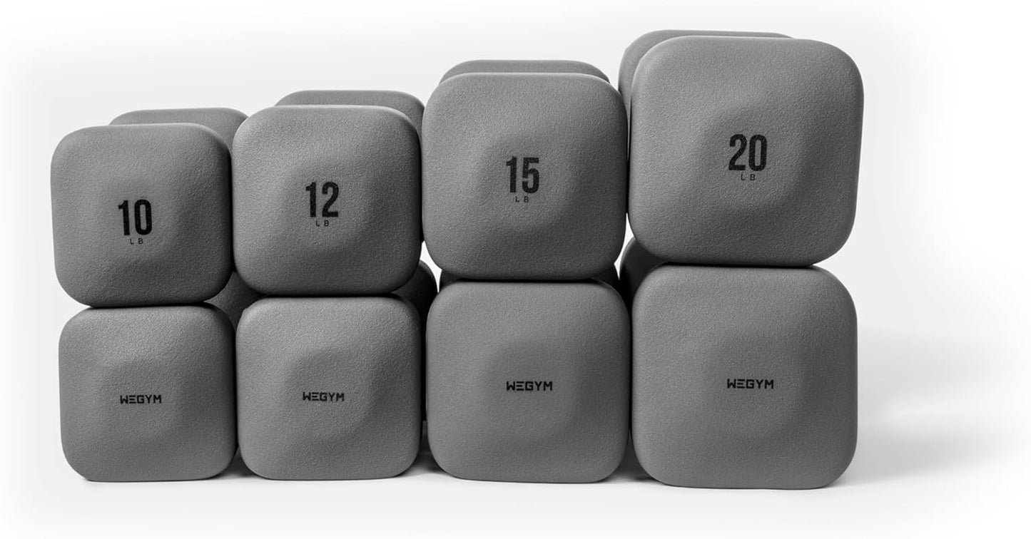 WeGym SafeGrip Dumbbells for Secure Workouts at Home