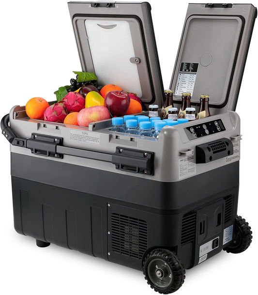Kohree 42 Quart Dual Zone Car Fridge: Stay Cool Anywhere!