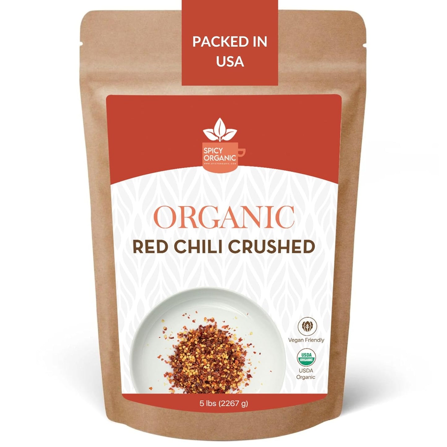 Organic Crushed Red Pepper Flakes - Perfect for Spicy Dishes