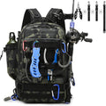 Fishing Tackle Backpack Storage Bag - Versatile Fishing Gear Pack
