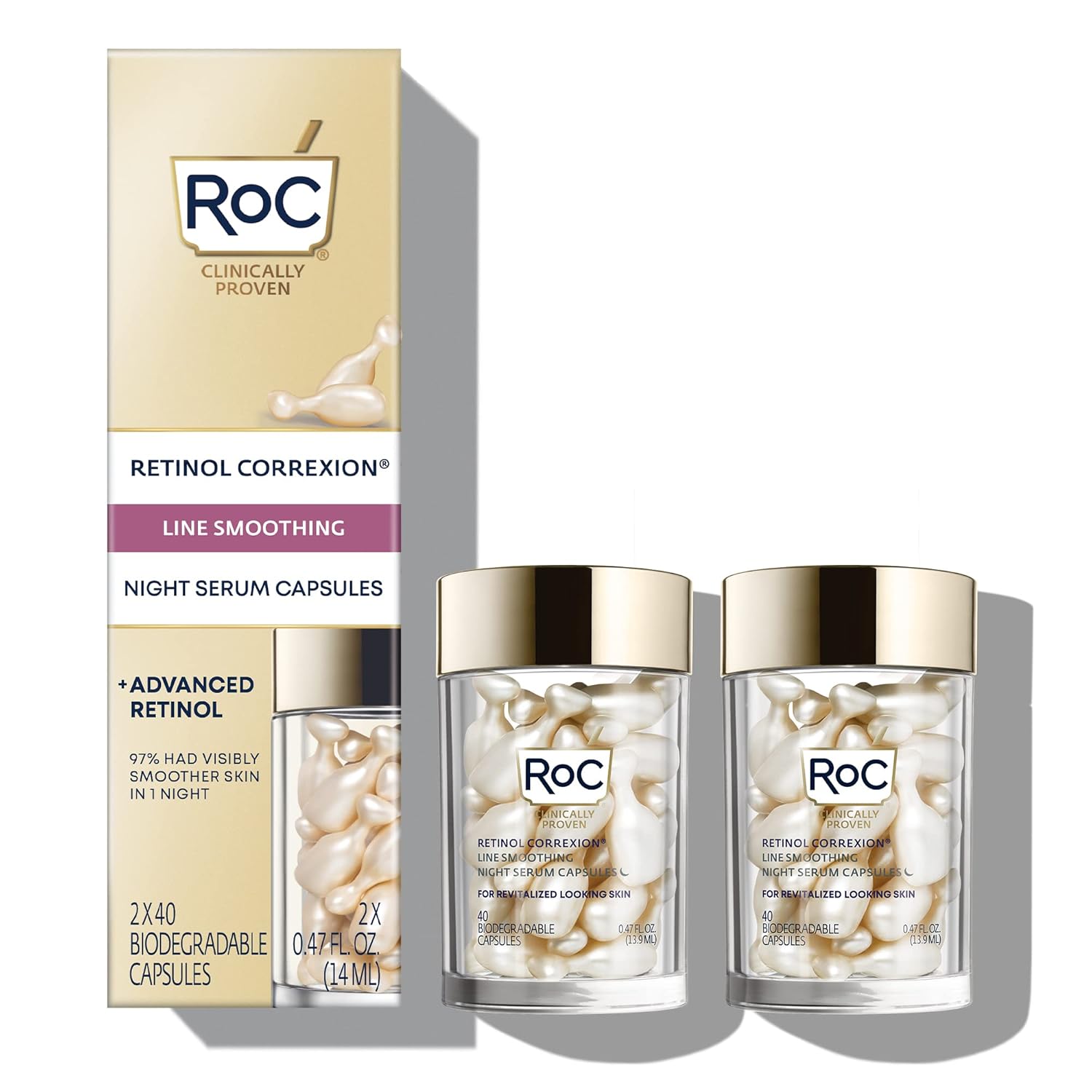 RoC Retinol Correxion Anti-Aging Night Serum for Youthful Skin