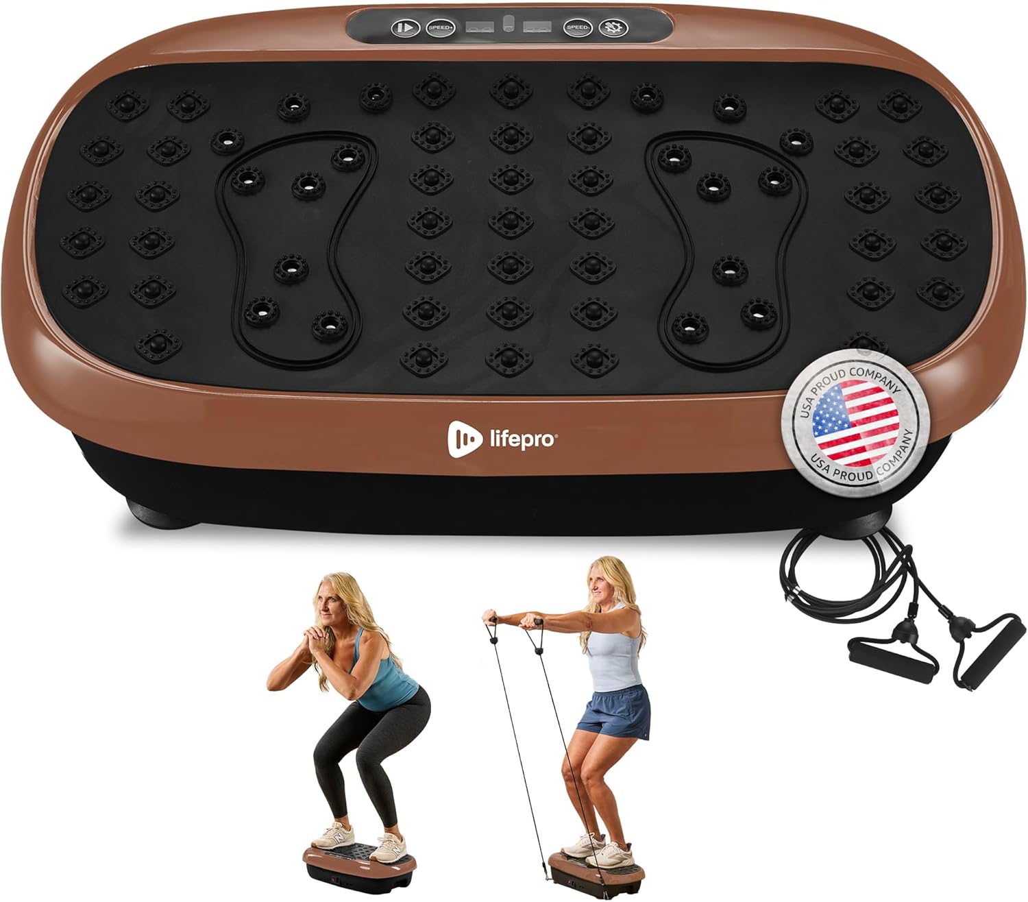 Lifepro Vibration Plate Exercise Machine for Full Body Fitness