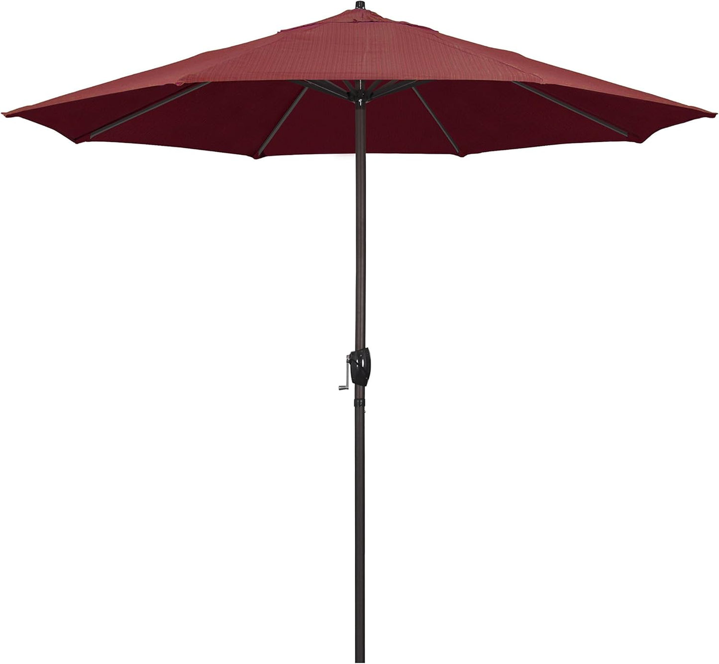 California Umbrella 9ft Round Aluminum Outdoor Umbrella for Shade