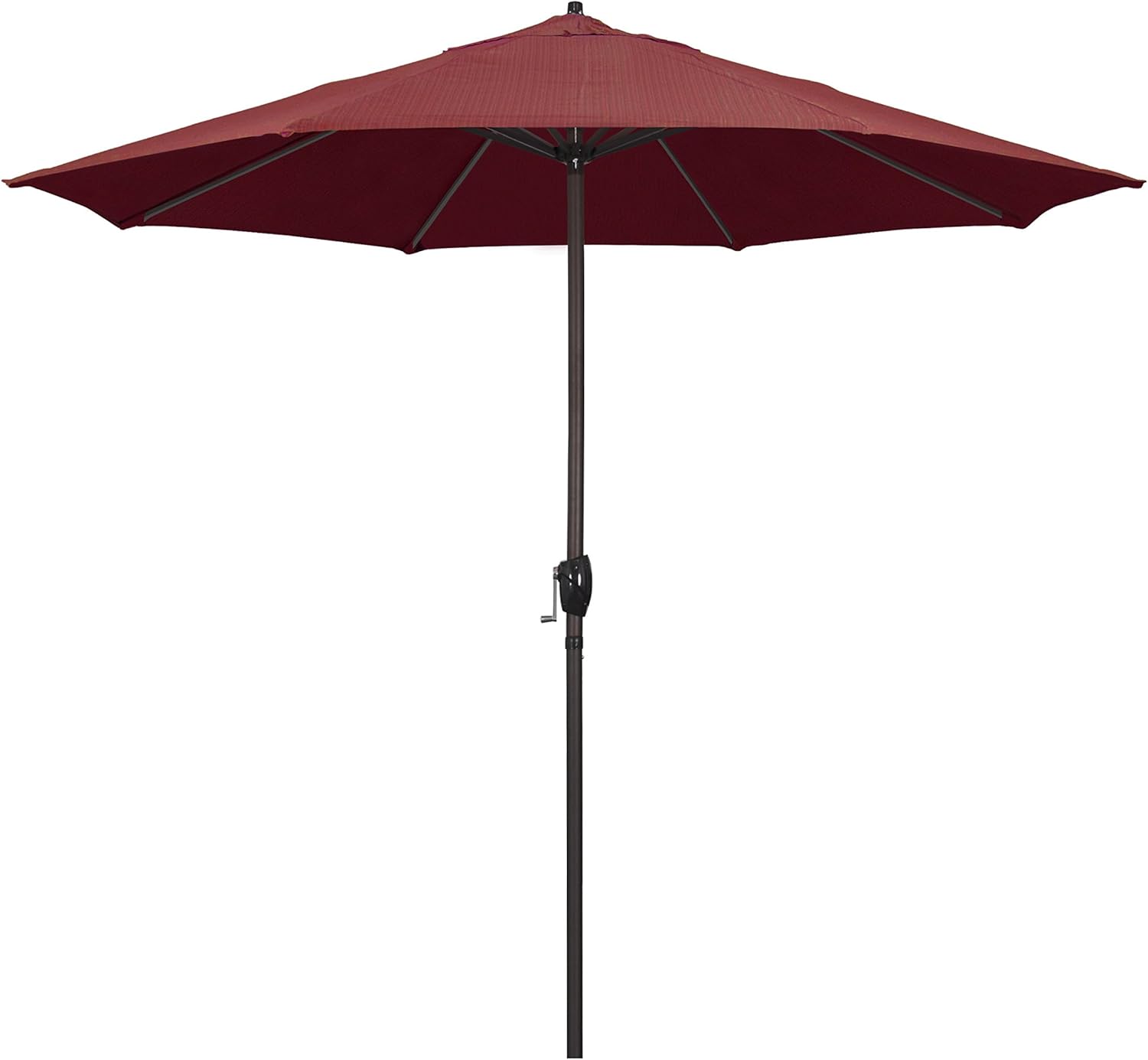 California Umbrella 9ft Round Aluminum Outdoor Umbrella for Shade