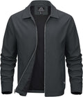 Men's Lightweight Windbreaker Jacket Full Zip Up - Versatile Layering