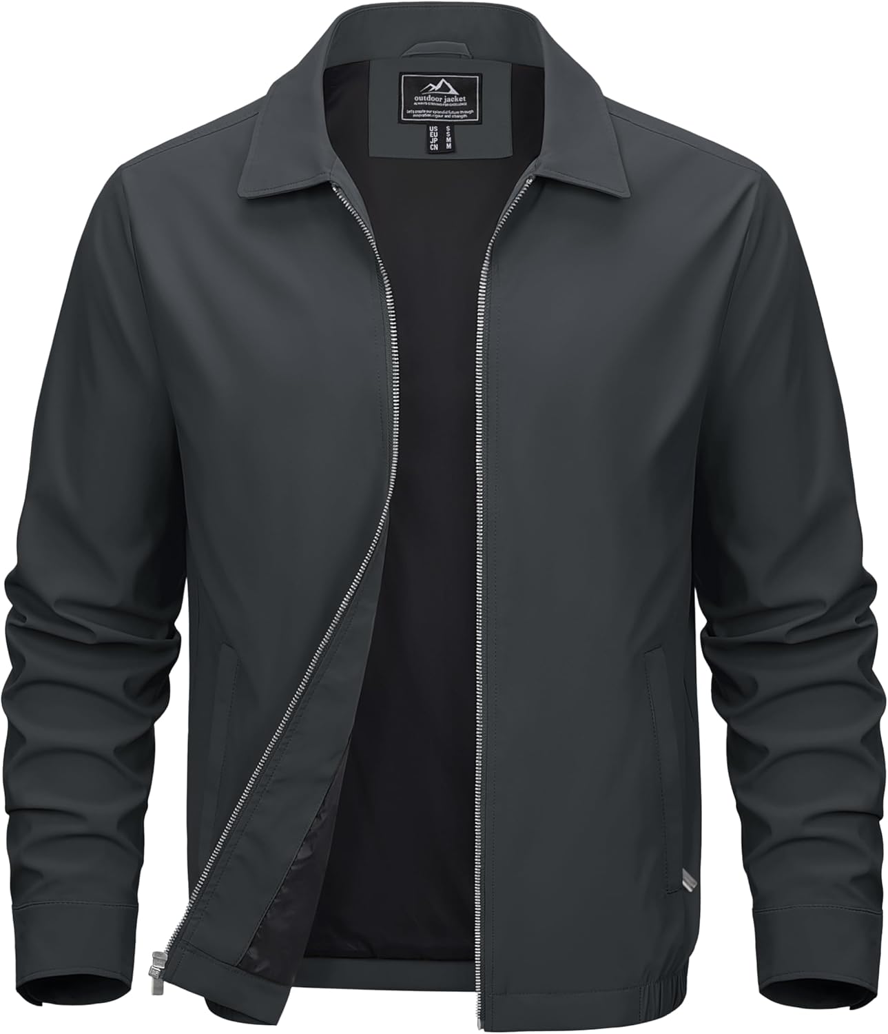 MAGCOMSEN Men's Lightweight Jackets for Casual Outdoor Wear