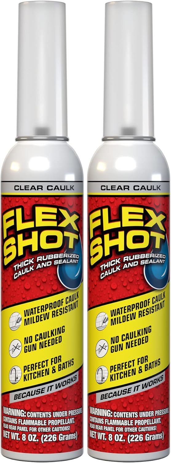 Flex Shot Flexible Rubber Silicone Sealant for All Your Needs